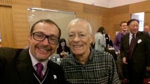 Davy Jones and Giovanni Allegretti at the International PB Conference. Oct 16 in Edinburgh