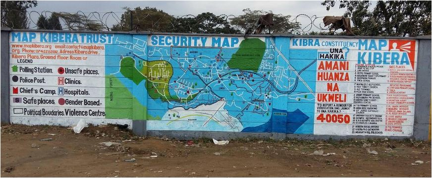 Map Kibera